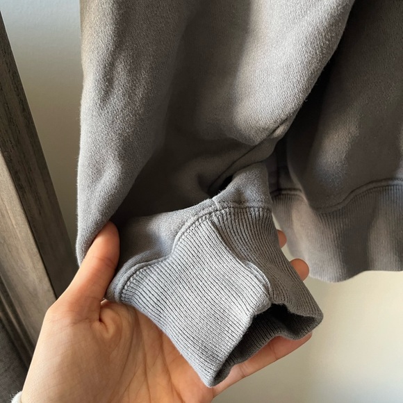 Abercrombie & Fitch Gray NBA Phoenix Suns Crewneck Sweater Oversized - Small - Picture 4 of 12